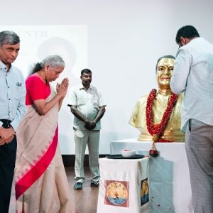 Technology an instrument to contain human folly, temptation in governance: FM Nirmala Sitharaman at GITAM’s NTR Memorial Lecture