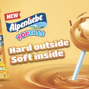 Alpenliebe launches countrys first cream filled caramel lollipop