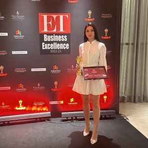 Amanda Joy Puravankara recognised as ‘Woman Achiever of the Year in Real Estate’ at the ET Business Excellence Awards 2023