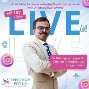 Dr. Dhanajeyan Jayavel Hosts Live Session: “Enhancing Well-being from Home”