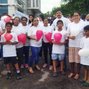 Manipal Hospitals organizes a walkathon to raise awareness about heart health