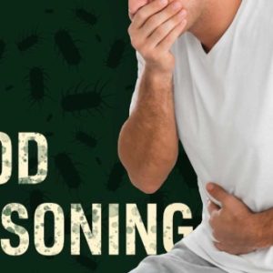 What is food poisoning and how can it be treated at home?