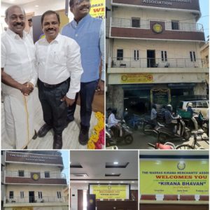 Inauguration of the newly renovated Kirana Bhavan by the Madras Kirana Merchants Association