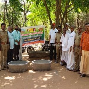 பருவதமலை பாதுகாப்பு குழு சார்பில் வனங்களில்  தண்ணீர் தொட்டிகள் அமைக்கவும், மரகன்றுகள் நடவும்  ஏற்பாடு!