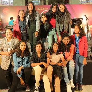 An all-girls music band is set to spice up the stage at Nexus Vijaya Mall