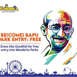 Dress like Gandhi and get a free park entry at Wonderla