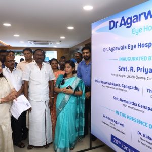 Chennai Mayor Inaugurates Dr Agarwal’s Eye Hospital with Advanced Retinal Imaging Technology at Porur