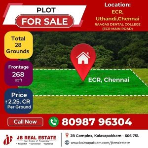 Plot for Sale ECR!