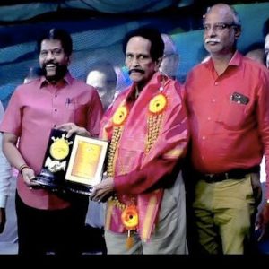 The Lifetime Achievement Award was presented to former DGP IPS Sri Vaikunda Venkatachari