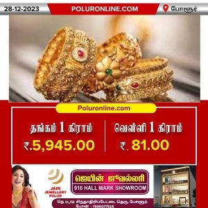 Gold Rate Increased Today Morning (28.12.2023)