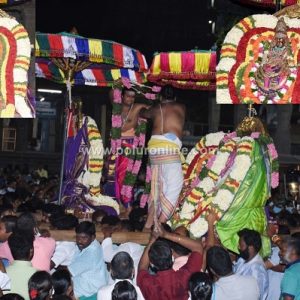 பங்குனி மாதம் சுவாமி திருக்கல்யாணத்திற்கு பின் பெரிய நாயகர் பராசக்தி அம்மன் மாட வீதி உலா!