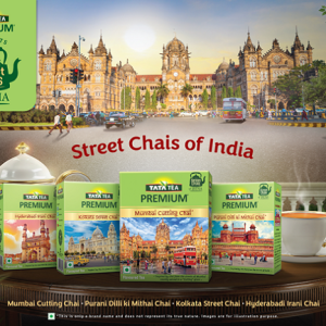 Tata Consumer Products launches Tata Tea Premium Street Chais of India, a tea collection celebrating the streets of India